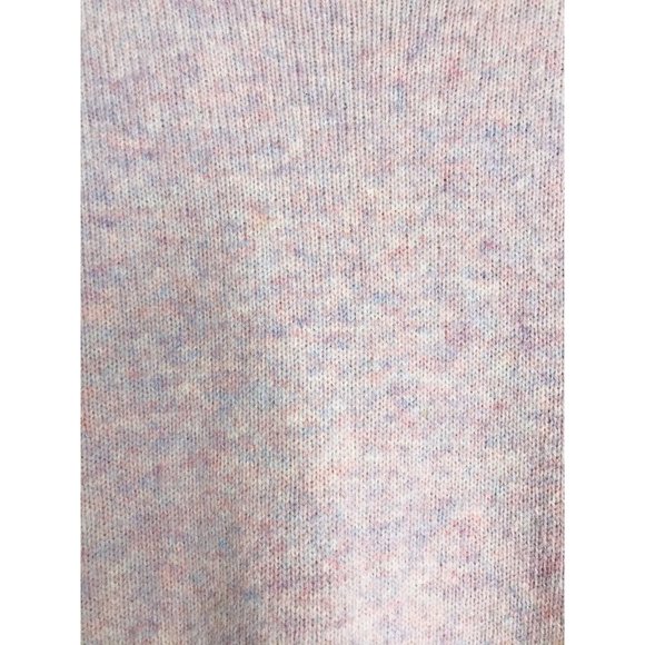 J. Crew Women's Small Pink Lavender 100% Wool Sweater with Full Side Zip - Picture 6 of 11